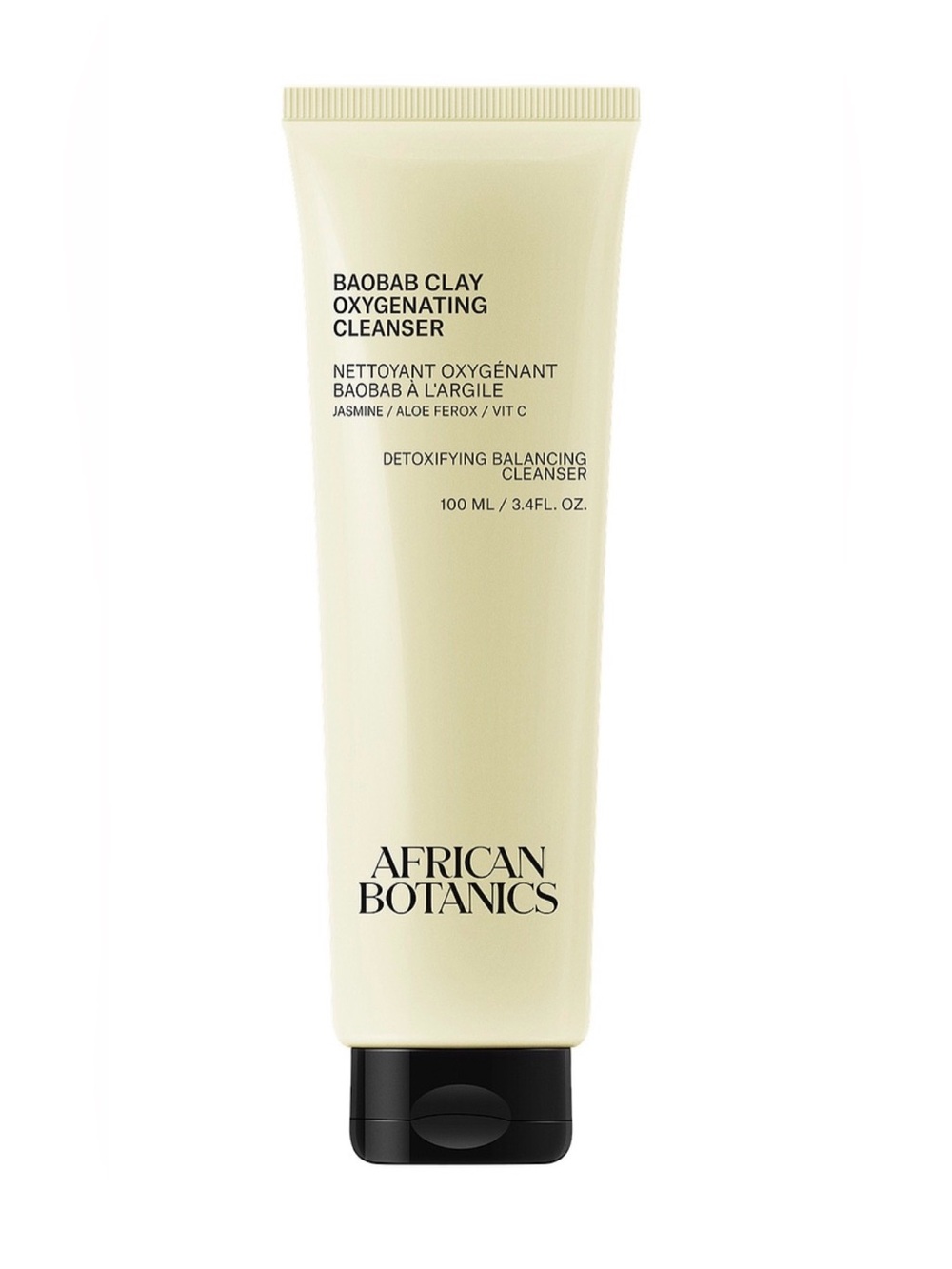 African Botanics Baobab Clay Oxygenating Cleanser — Cream